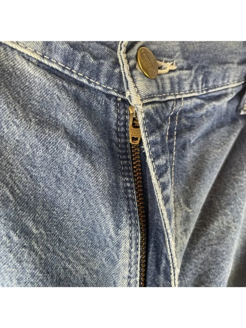 Carhartt Men’s 32” Cut-Off Denim Tool Shorts – Lot of 3 Pairs | Blue Utility - Picture 5 of 16